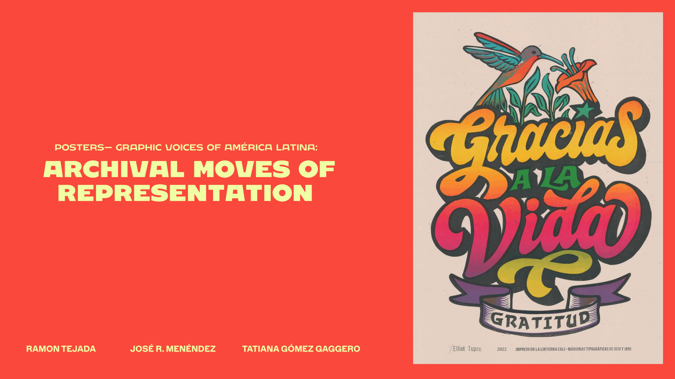 Course for Posters—Graphic Voices of América Latina: Archival Moves of Representation