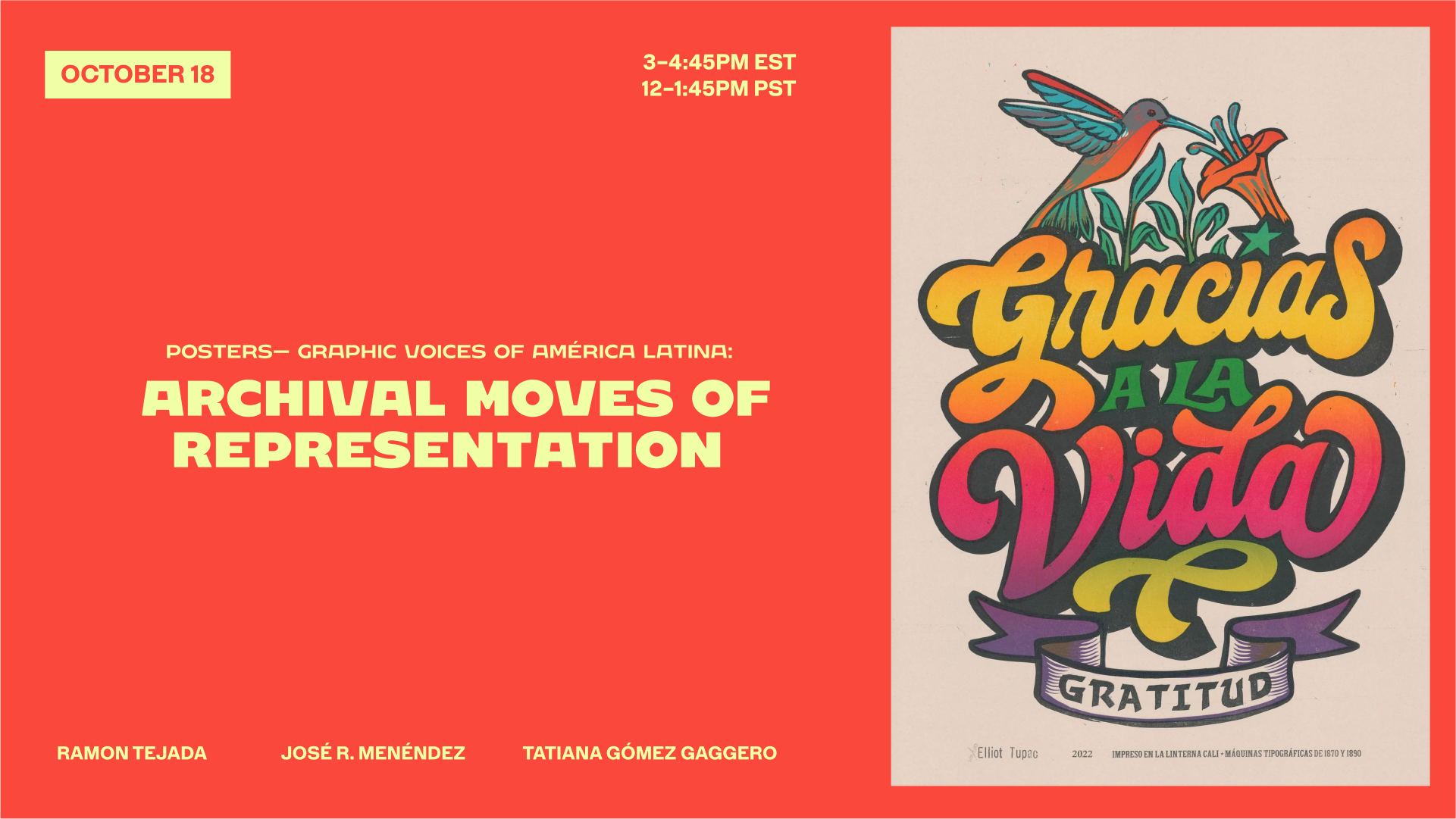 Course for Posters—Graphic Voices of América Latina: Archival Moves of Representation